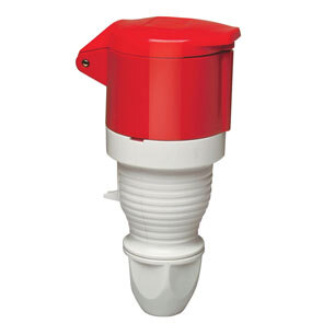 Coupler 16A 4P 415V Red