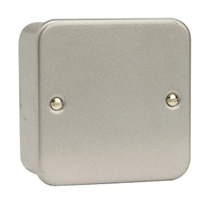 2 Gang Blank Plate