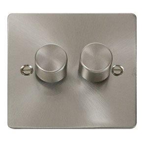 2 Gang 2 Way 400W Dimmer Switch