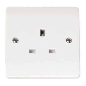 2A Round Pin Socket Outlet