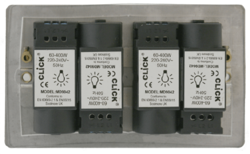 4 Gang 2 Way 400W Dimmer Switch - Image 2