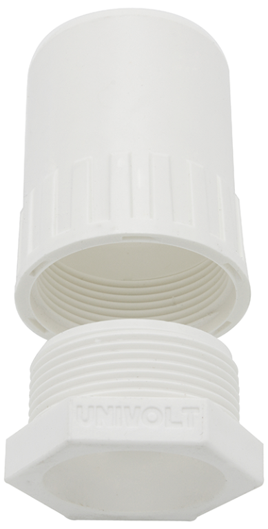 PVC Conduit 25mm Female Adaptors White