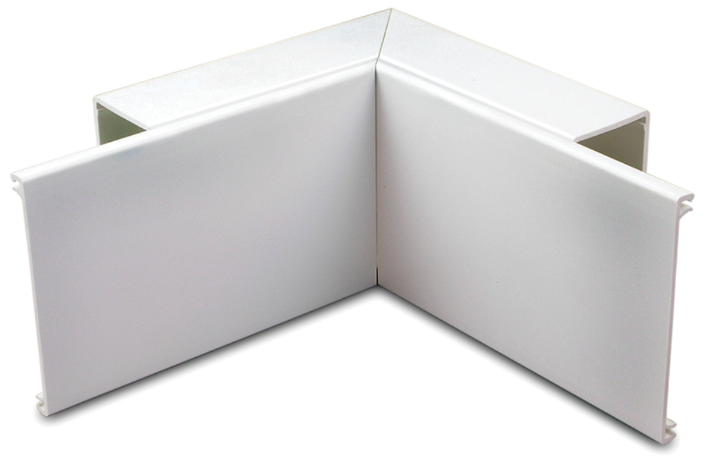 PVC Maxi Trunking 100 X 100 Internal Angle