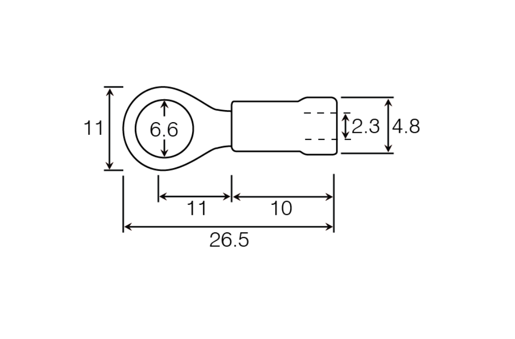 Pre Ins Terminal Blue Ring 6mm - Image 2