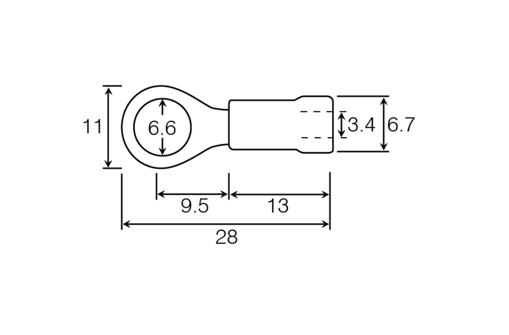 Pre Ins Terminal Yellow Ring 6mm - Image 2