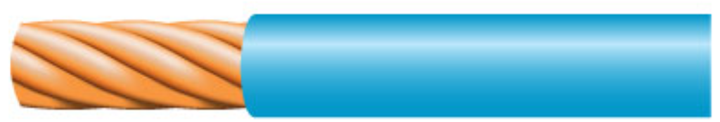 6491X1.5BLU blue Single Core Conduit cable Wiring PVC, 100m Reel
