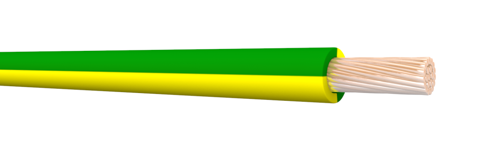 6491X1.5G/Y earth green and yellow Single Core Conduit cable Wiring PVC, 100m Reel