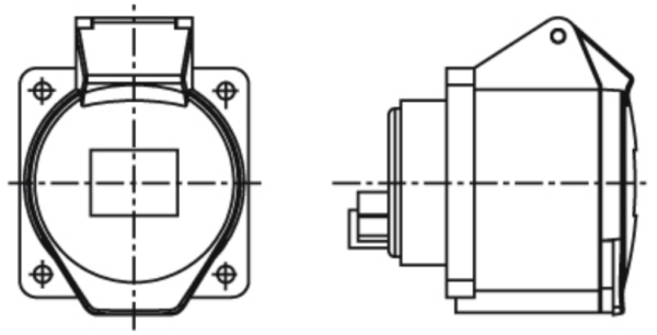 Walther 430306 Socket 32A 220/250V
