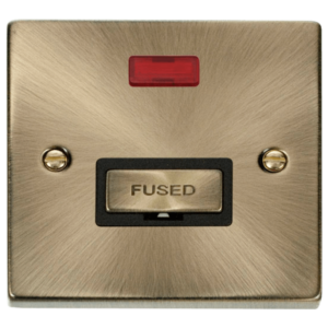 Click VPAB753BK Connection Unit+Neon 13A