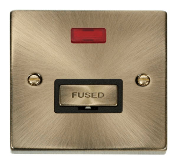 Click VPAB753BK Connection Unit+Neon 13A