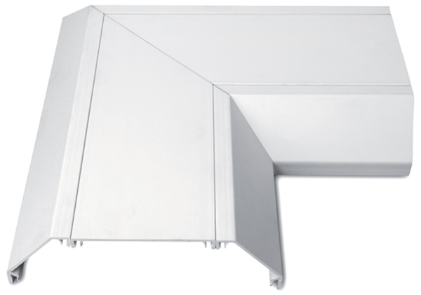 PVC Trunking Flat Angles – Dado Chamfered