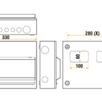 Click CUEB14MS12 Con Unit 12 Way Str