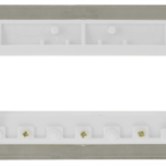Click FPBS426BK Frontplate 2G 6Aperture