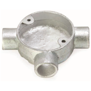 Deligo TEE20 Circular Tee Box 3 Way 20mm