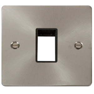Click FPBS401BK Frontplate 1G 1Aperture