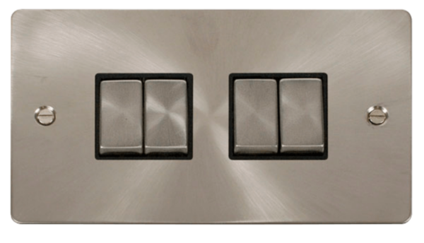 Click FPBS414BK Plateswitch 4G 2W10A