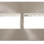 Click FPBS406WH Frontplate 2G 6Aperture