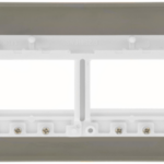 Click VPSC406WH Frontplate 2G 6Aperture
