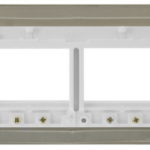 Click FPBS406BK Frontplate 2G 6Aperture
