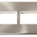 Click VPSC406WH Frontplate 2G 6Aperture