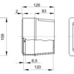 Gewiss GW44214 Junction Box 100x100x120