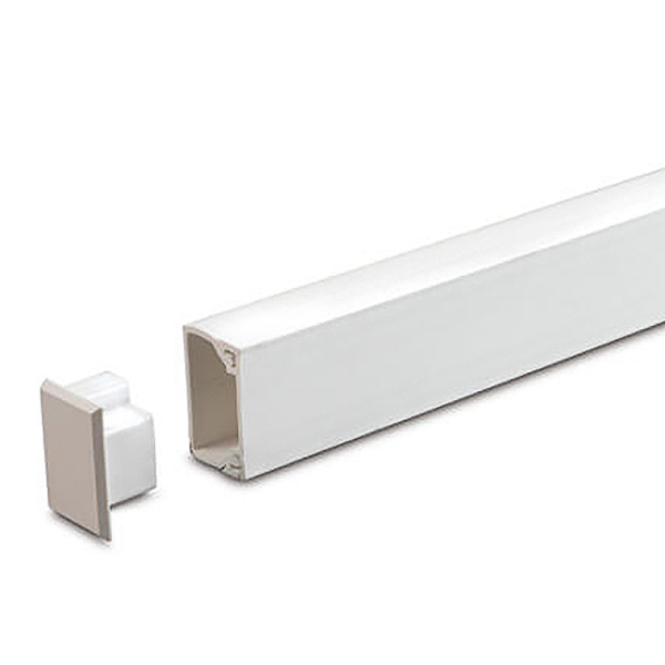 U/Volt SE16/40 Stop End 16x40mm White