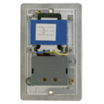 Click FPBS100BK Shaver Socket 115/230V