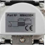 Click MM425BK Socket TV Sat Blk