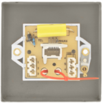 Click VPAB120BK Socket Tel Master Sgl AB