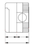 Gewiss GW27044 Enclosure 132x82x65mm