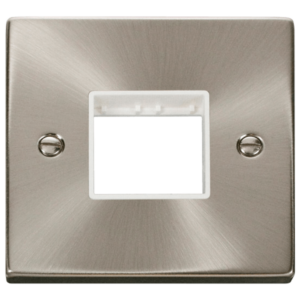 Click VPSC402WH Frontplate 1G 2Aperture