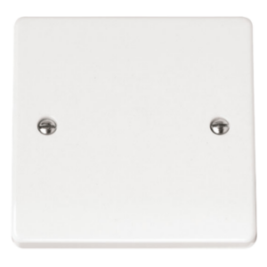 Click CMA060 Blanking Plate 1Gang Whi