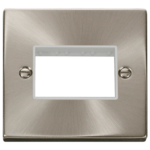 Click VPSC403WH Frontplate 1G 3Aperture