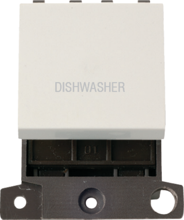 Click MD022PW-DW Switch DP 2 Module 20A