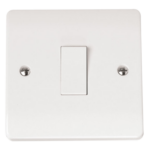 Click CMA025 Plateswitch 1G Int 10A Whi