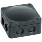 Wiska 10060581 Box 308/LEER Black IP67