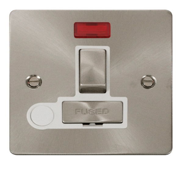 Click FPBS552WH Conn Unit Swd+Neon 13A