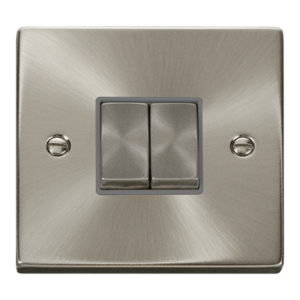 Click VPSC412GY Plateswitch 2G 2W 10A SC