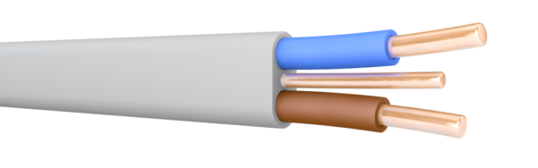 Prys 6242YH1GRY 2C&E 1mm Gry 100m
