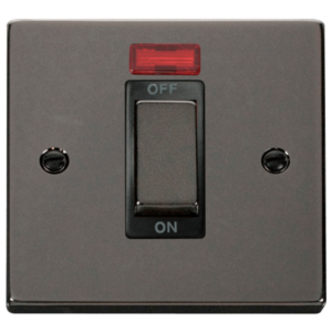 Click VPBN501BK Switch 1 Gang DP 45A