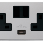 Click VPCH770BK Socket 2G Swd & USB 13A