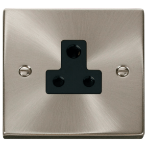 Click VPSC038BK Socket 1G Unswd 5A SC