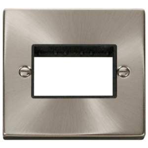 Click VPSC403BK Frontplate 1G 3Aperture