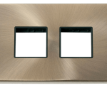 Click VPAB404BK Frontplate 2G 4Aperture