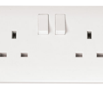 Click CMA036 Socket 2G Switched 13A Whi