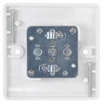 Click CMA065 Socket CoAx Single Whi