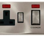 Click VPSC505BK Switch & 13A Socket 45A