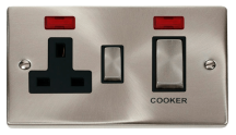 Click VPSC505BK Switch & 13A Socket 45A