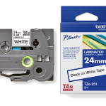 Brother TZE251 Labelling Tape 24mmx8m