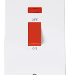 Click CMA203 Cooker Switch 2G Neon 45A